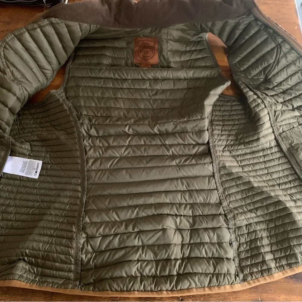 Eddie Bauer Womens Stormdown 700 Goose Down Quilted Vest Brown Sz S